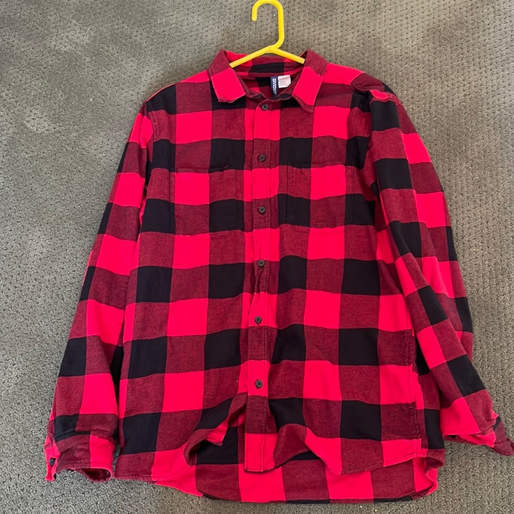 H and M flannel